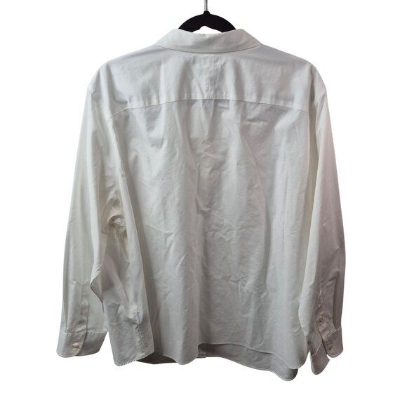 Lauren Ralph Lauren Womens Top Size 3X 100% Cotton Button Up Shirt Long Sleeve - Picture 2 of 9
